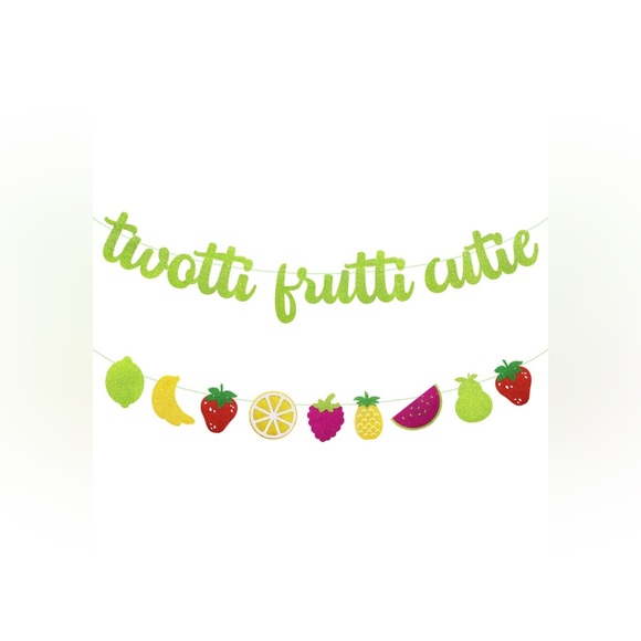 🍍2nd Birthday Decor “Twotti Fruity” Banner! - Picture 4 of 4